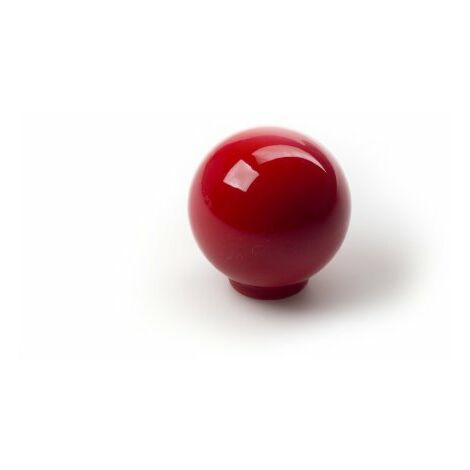 POMO FORMA CIRCULAR ABS 29 MM ROJO