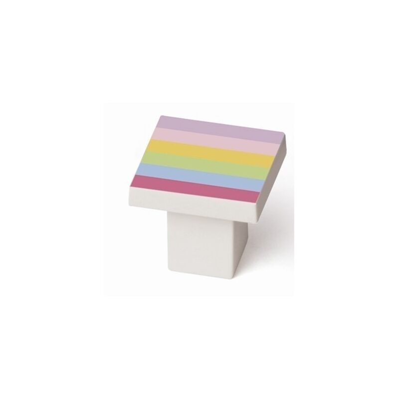 

Pomo Mueble 30X30Mm Cuadrado Infantil Abs Arco Iris