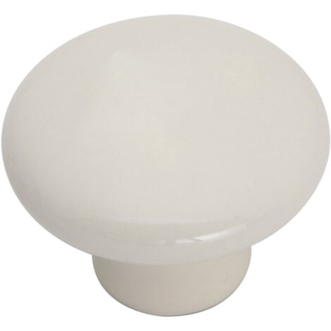 Pomo GP20, porcelana blanca, patrón 0