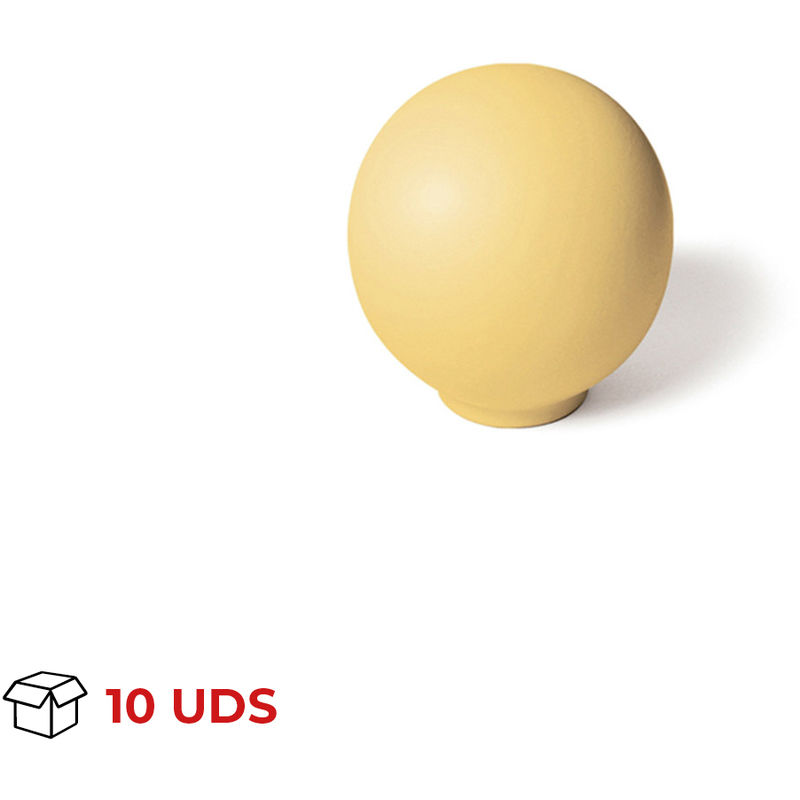 

Pomo Mueble | Estilo Infantil Juvenil | Fabricado en Haya | Acabado en Amarillo | Medidas 280*134*57 mm | Sistema de Fijación Atornillado | Incluye