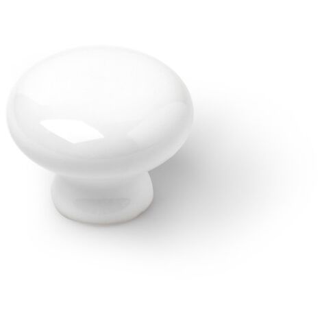Pomo mueb 30mm porcel bl rei