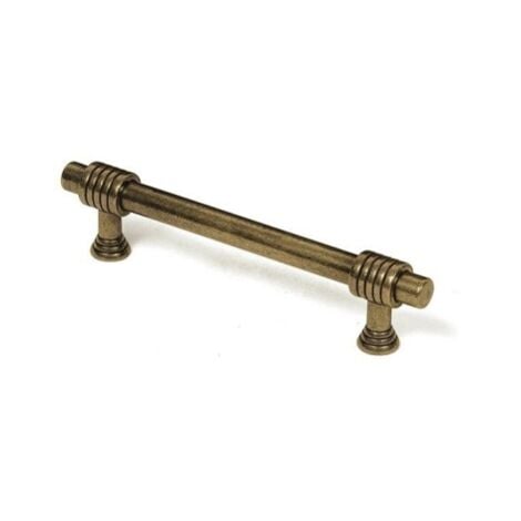 Pomo Mueble 14X30X128Mm Zamak Cuero Rei
