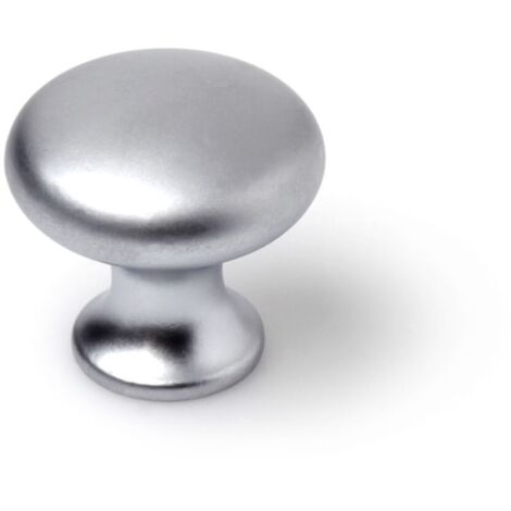 Pomo Mueble 24X25Mm Zamak Cr/Mt Rei