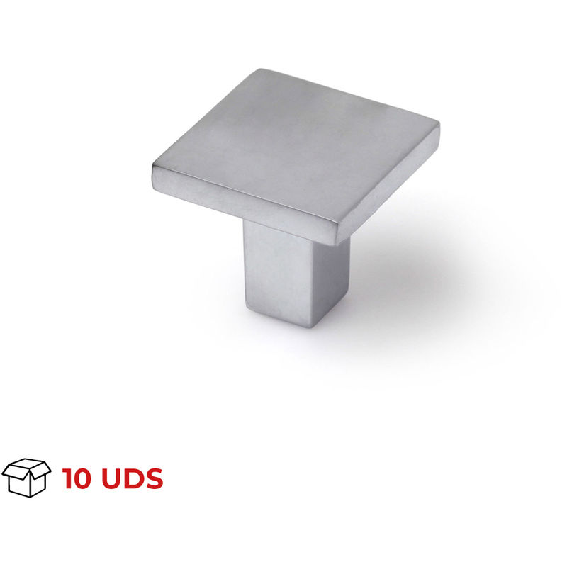 

Pomo Mueble | Estilo Contemporáneo | Fabricado en Zamak | Acabado en Níquel Bisú | Medidas 134*92*80 mm | Sistema de Fijación Atornillado | Incluye