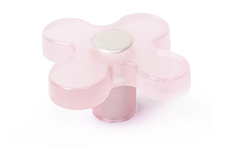 

Pomo Mueble | Estilo Infantil Juvenil | Fabricado en ABS | Acabado en Rosa Claro | Medidas 39*41*26 mm | Sistema de Fijación Atornillado | Incluye