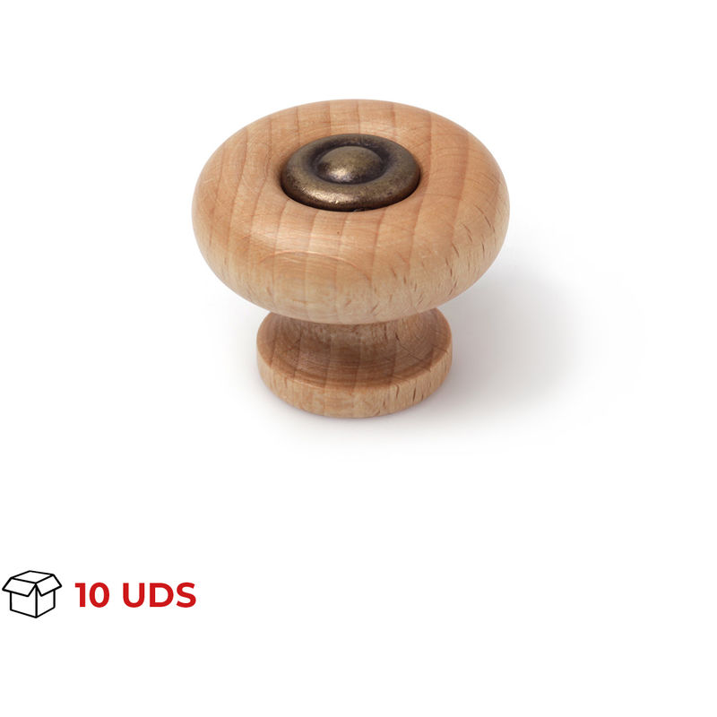 

Pomo Mueble | Estilo Rústico | Fabricado en Haya | Acabado en Haya transparente | Medidas 134*93*82 mm | Sistema de Fijación | 10 Unidades