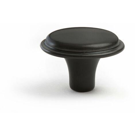 Pomo para Mueble  Estilo Clásico  Fabricado en Zamak  Acabado en Regaliz  Medidas 303021 mm  Sistema de Fijación  Incluye Tornillos M4  2 Unidades -