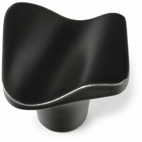 Pomo para Mueble  Estilo Contemporáneo  Fabricado en Zamak  Acabado en Negro Mate  Medidas 323226 mm  Sistema de Fijación Atornillado  Incluye Tornillos M4  2 Unidades -