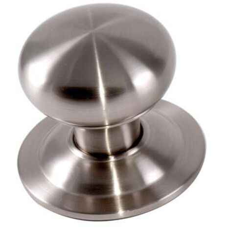 POMO PUERTA FIJO 70 MM LISO