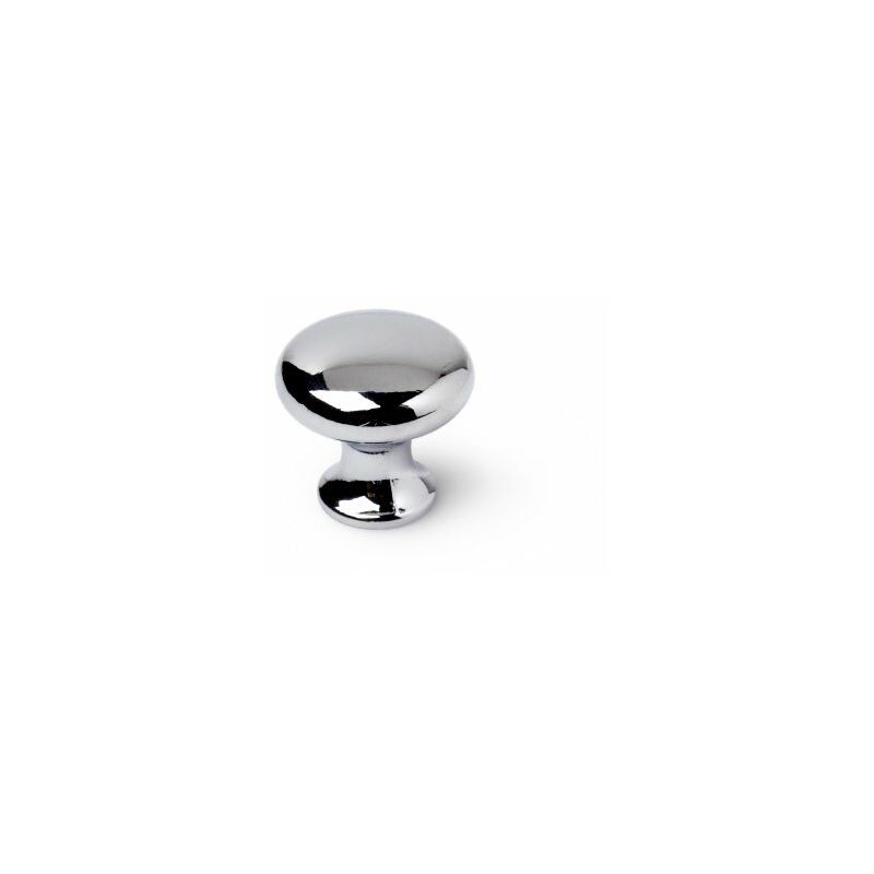 

Pomo Redondo Oval Zamak 30 Mm Cromo Brillo