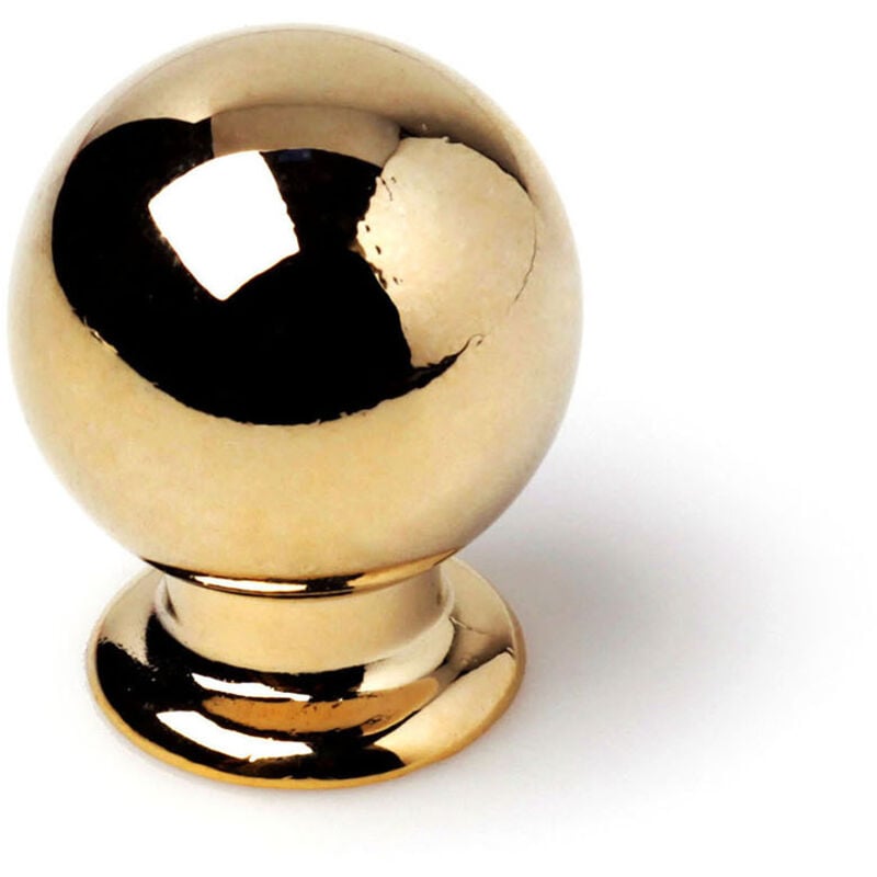 

Pomo Redondo Circular Zamak 28 Mm Oro