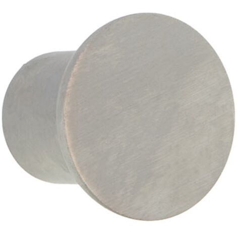 Pomo seta acero inoxidable 3cm muebles puerta armario