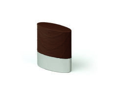 

Pomo Mueble | Estilo Contemporáneo | Fabricado en Haya - Zamak | Acabado en Wengué - Aluminio | Medidas 30*13*35 mm | Sistema de Fijación Atornillado