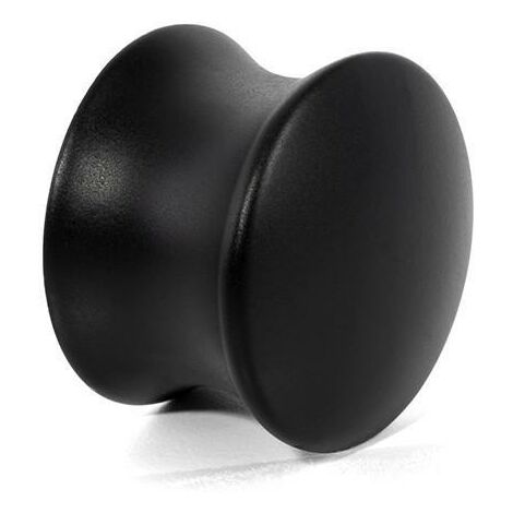 pomo zamak modelo prescott acabado oro satinado y negro mate acabado negro mate dist. agujero ø30