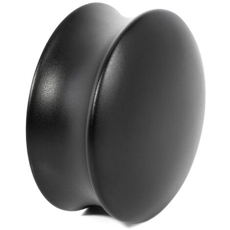 pomo zamak modelo prescott acabado oro satinado y negro mate acabado negro mate dist. agujero ø50