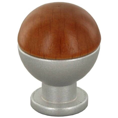 POMOLI IN LEGNO OTTONE 735B MM 18 CILIEGIO PZ 2