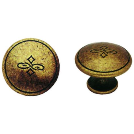 Pomoli Per Mobili Mod.24130 In Zama Florence - ø mm.30 - 10 pz - METALSTYLE