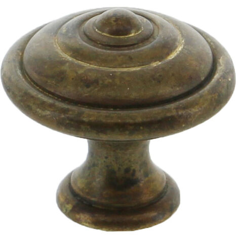 POMOLO 24499 D 25 MM ZAMA OTTONE ANTICATO- 50,0 pz
