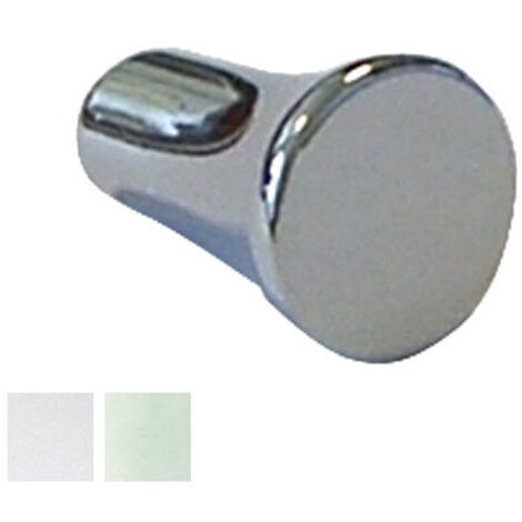 Pomolo conique en zamak chromé mat 12 23817 Gamet