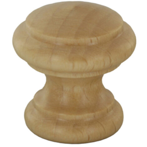 POMOLO IN LEGNO NAT. ART. 114B MM.30. Prezzo per 1 pezzo.