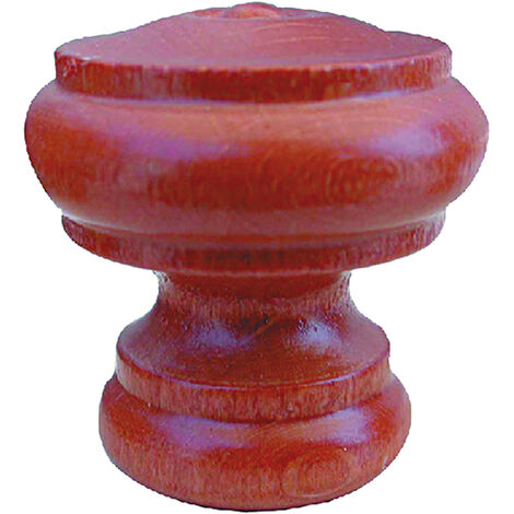 POMOLO LEGNO ART. 102 mm 40 art.102A noce chiaro- 25 pezzi