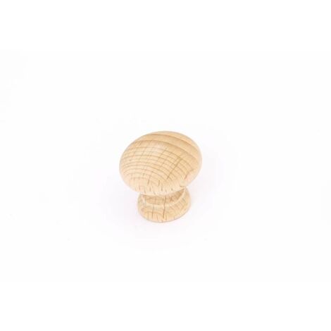 Pomolo liscio grezzo diametro 40 mm