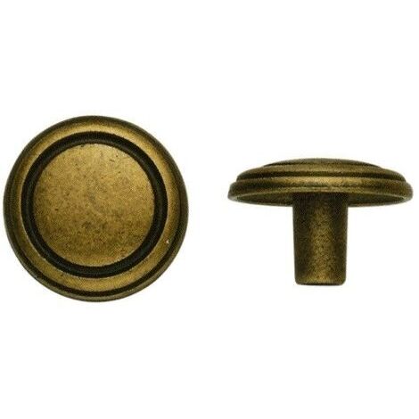 POMOLO METAL STYLE 24210Z MM 28 OTTONE ANTICO