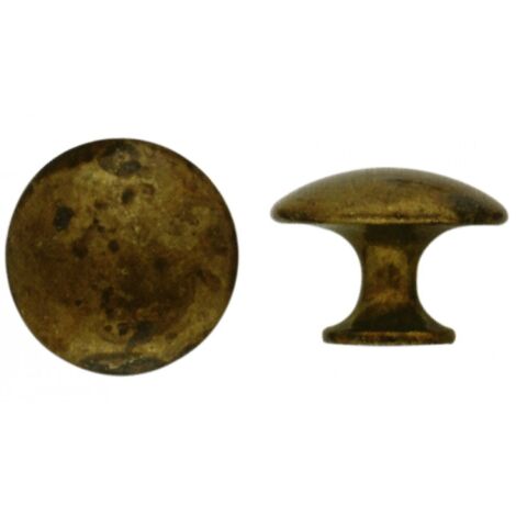 POMOLO METAL STYLE 24220Z 30MM OTTONE ANTICO