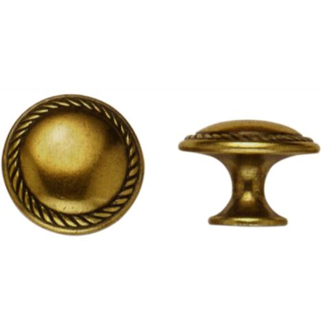 POMOLO METAL STYLE 24223Z 25MM ORO VALENZA