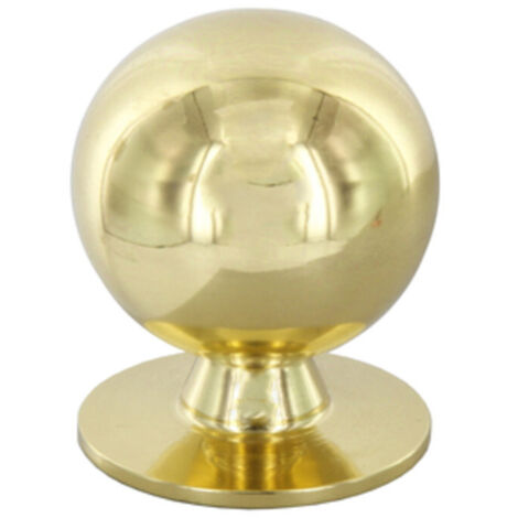 POMOLO OTTONE 2172 1501 D 15 MM TORNITO LUCIDO 25 PZ