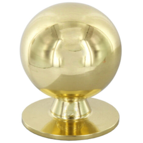 POMOLO OTTONE 2172 2001 D 20 MM TORNITO LUCIDO 25 PZ