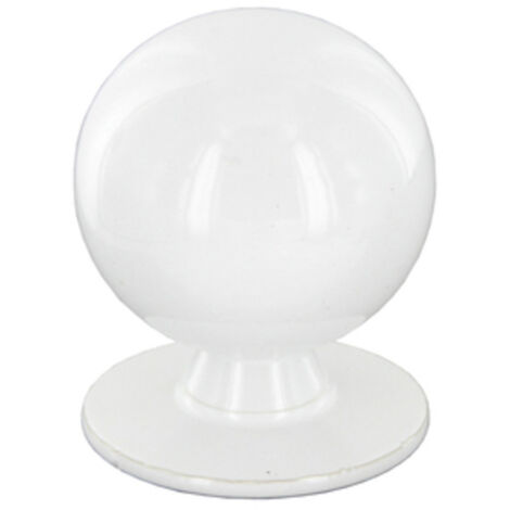 POMOLO OTTONE 2172 2521 D 25 MM TORNITO BIANCO 30 PZ