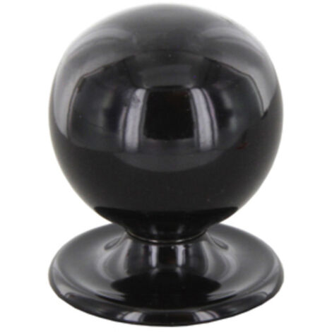 POMOLO OTTONE 2172 2523 D 25 MM TORNITO NERO 25 PZ