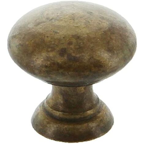 POMOLO OTTONE 24228 D 25 MM ANTICATO