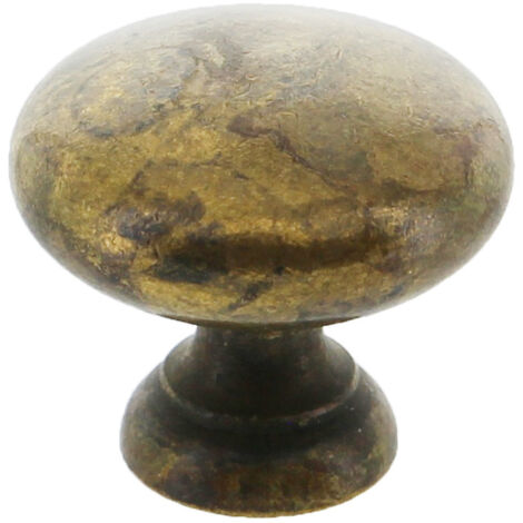 POMOLO OTTONE 24228 D 27 MM ANTICATO- 25,0 pz