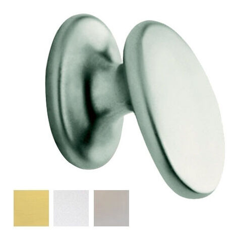 Pomolo Ovale Zama Nickel Opaco 20 23973 Gamet