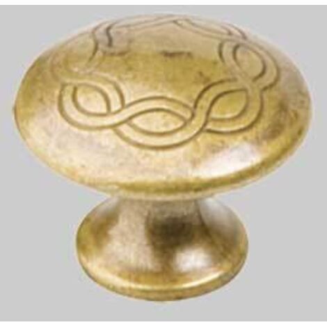 Pomolo per mobili 24081 25 mm - oro di valenza
