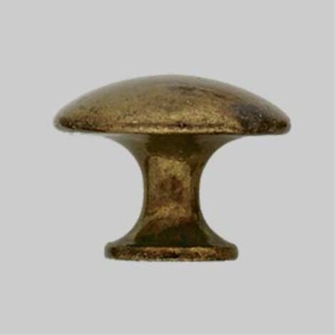 Pomolo per mobili '24220' 30 mm - ottone antico METAL GROUP