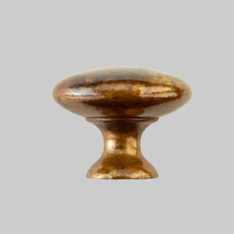 Pomolo per mobili '24226' 30 mm - ottone antico METAL GROUP