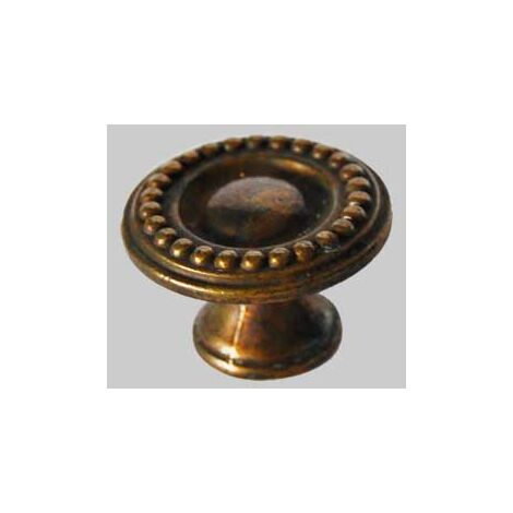 Pomolo per mobili 6015 30 mm - patinato antico