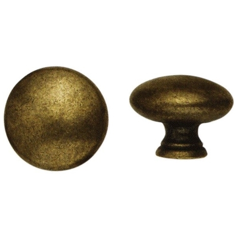Maniglia per mobili con finitura in bronzo antico 128mm - UR43 METAL STYLE