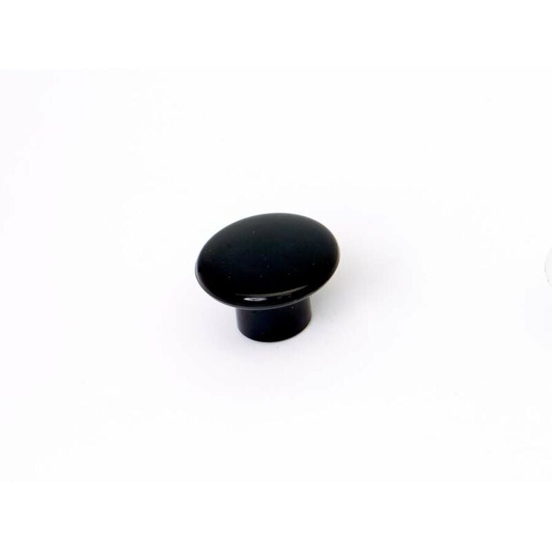 Image of Cfadda - Pomolo in plastica nero diametro 30 mm