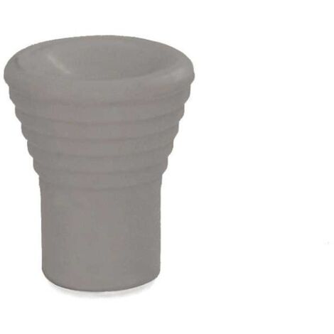 Pomolo plastificato rigato 15mm grig pezzi 1 - masidef