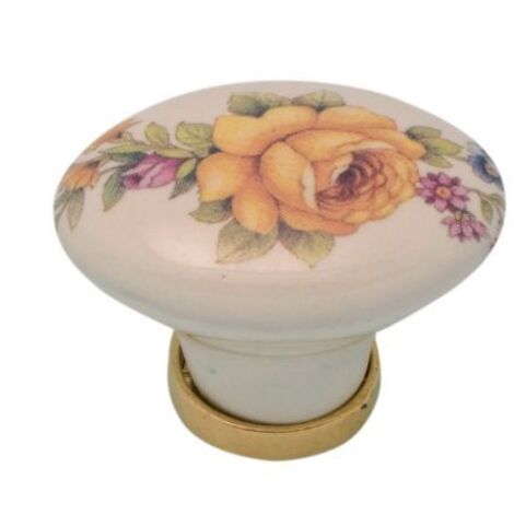 POMOLO PORCELLANA OVALE C/BASE F/18 24X34X25 MM 25 PZ