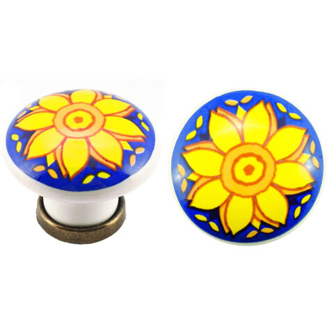POMOLO PORCELLANA TONDO C/BASE F/27 31X26 MM- 25,0 pz