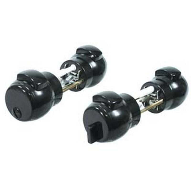 Meroni - pomolo premi e apri nero 12NE - colore