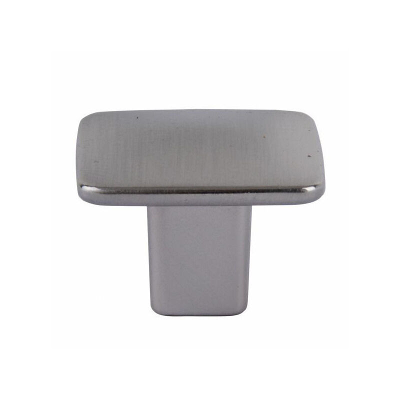 Machieraldo - Pomolo Quadro Zama Nickel Satinato Mm 30X30