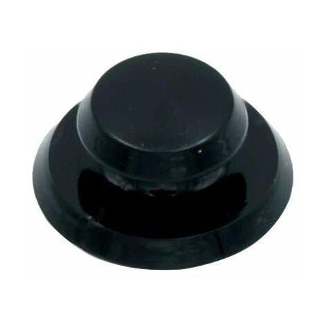 POMOLO RICAMBIO PER SERRATURE DA APPLICARE MOTTURA SERIE 20-30-38 IN PLASTICA NERA 9840002