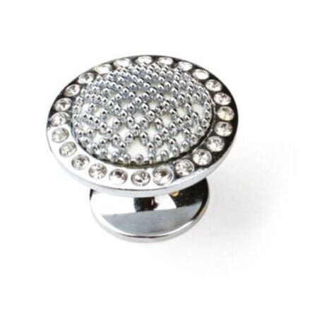 POLIDEAS Pomolo Tabya - Cromato lucido - Cromato lucido