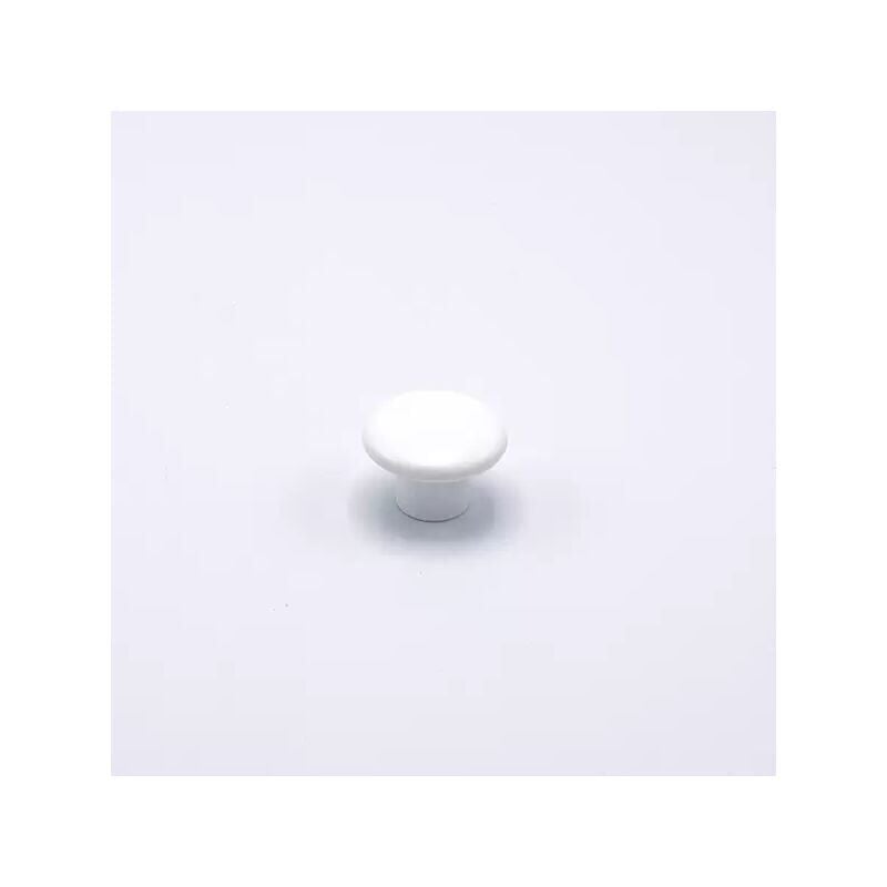 Polideas - Pomolo tondo laccato bianco 32x22mm - 006 Little